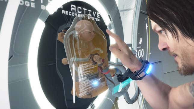 La relación de Sam con BB es uno de los elementos claves de Death Stranding.