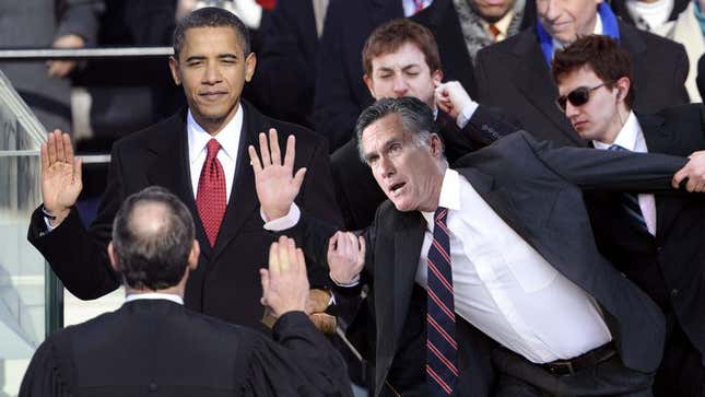 Image for article titled Romney Makes Desperate, Last-Ditch Bid For Presidency