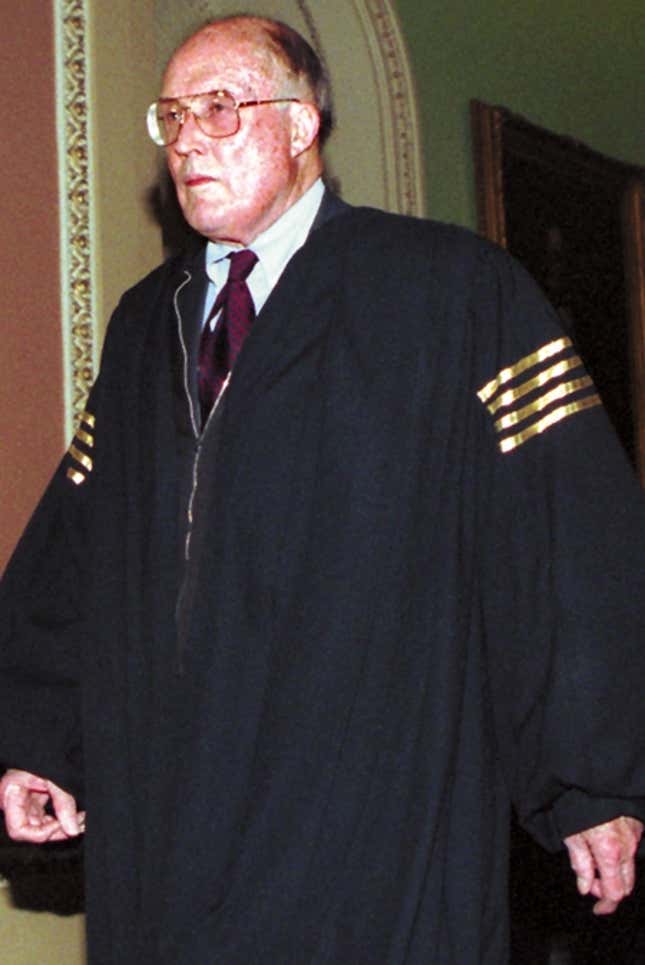 Image for article titled Supreme Court To Break Up If Rehnquist Leaves