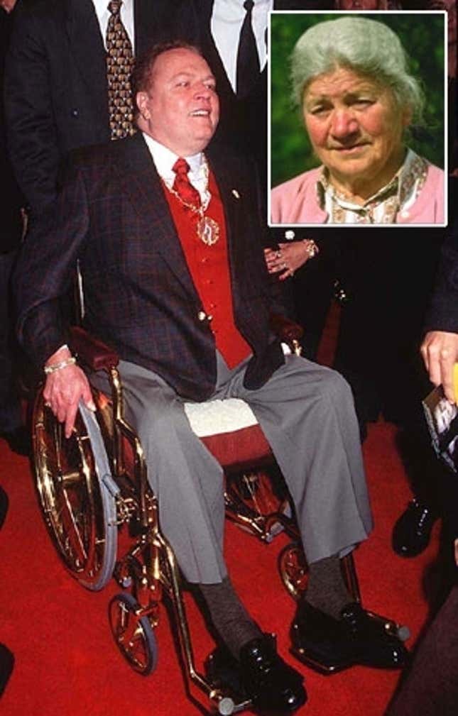 Larry Flynt Has Sex With Own Mother In Outhouse