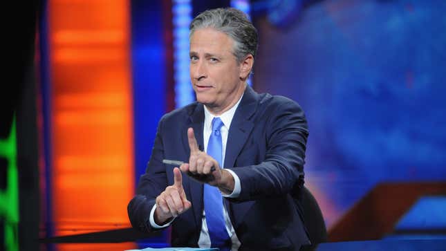 Image for article titled Jon Stewart on The Daily Show&#39;s Lack of Diversity: &#39;Nobody Likes to Get Called on Their Shit&#39;