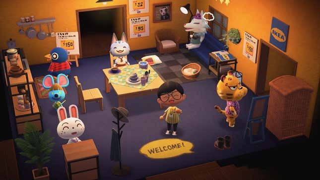 Image for article titled IKEA Recreates New Catalogue In Animal Crossing