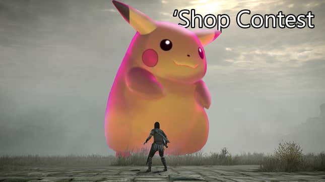 Image for article titled &#39;Shop Contest: Big Pikachu