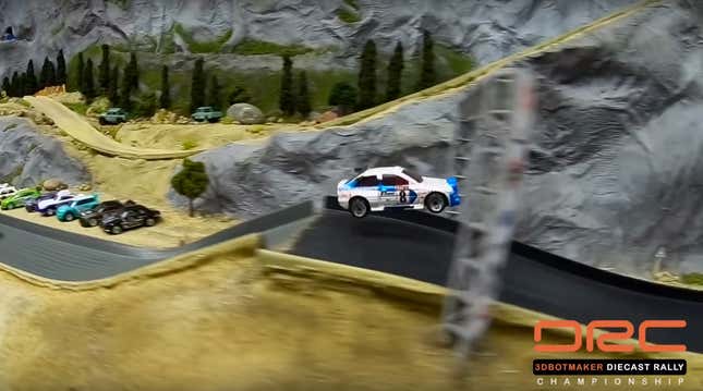 Image for article titled These &#39;Diecast Rally Championship&#39; Videos Are Way Too Good
