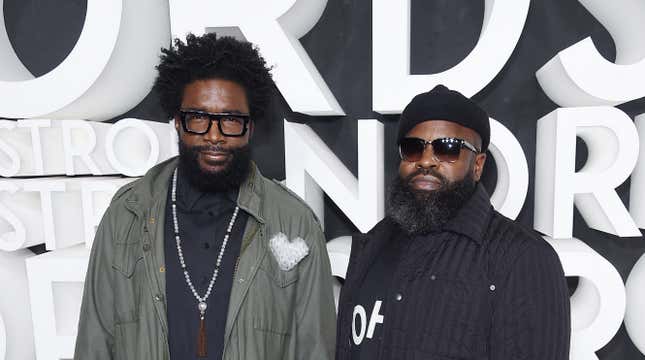 Questlove, left, and Black Thought of The Roots attend the Nordstrom NYC Flagship Opening Party on October 22, 2019, in New York City. 