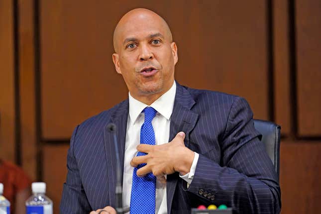 Sen. Cory Booker is one of the bill’s authors.