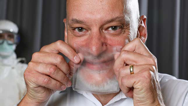 Image for article titled Researchers Have Created Transparent, Breathable Face Masks