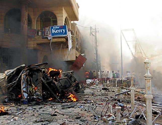 Image for article titled $14.5 Billion Pledged To Rebuild Battleground States