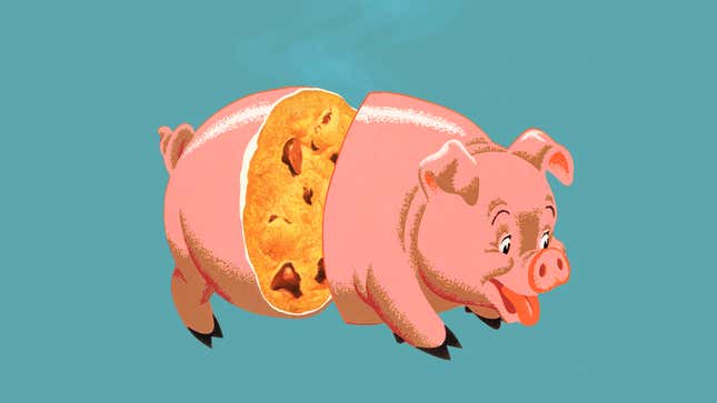 Image for article titled Pig Cookies so good you’ll be bacon them all season long