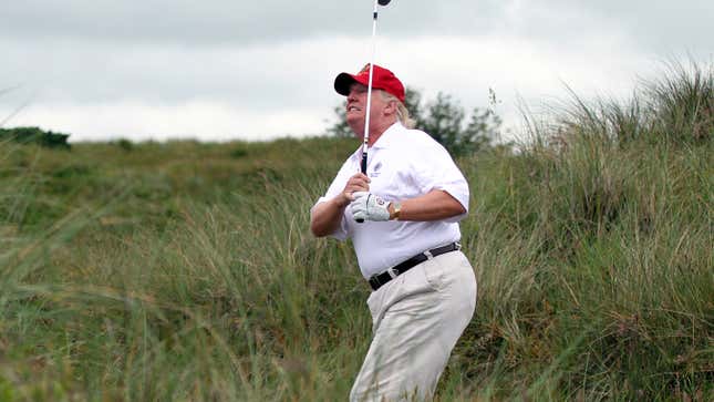 Image for article titled We Calculated How Much We Pay Trump to Play Golf. It Turns Out, He&#39;s America&#39;s 10th Highest Paid Athlete