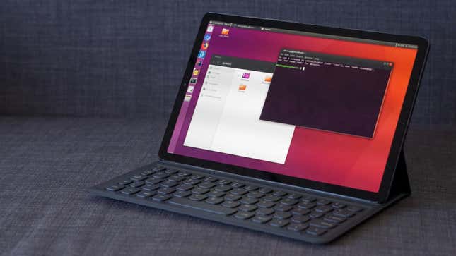 Ubuntu en una tablet Galaxy Tab S5e con DeX