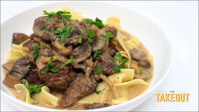 Image for article titled Use an Instant Pot to turn Beef Stroganoff into Pot Roast Stroganoff