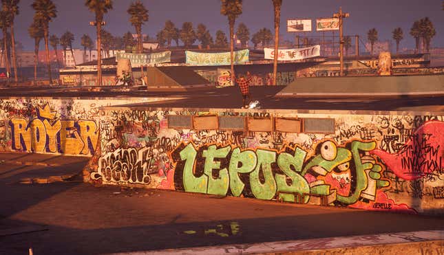Image for article titled The Tony Hawk's Pro Skater Remakes Are Full Of New Graffiti