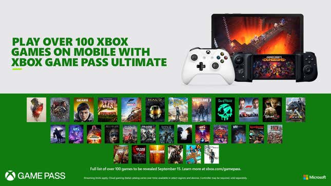 Image for article titled Here Are The 172 Xbox Cloud Gaming Launch Games