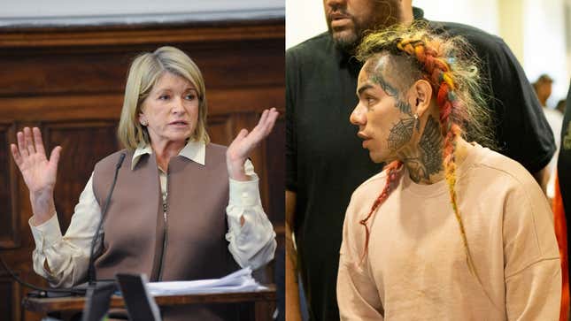 Image for article titled Snoop Dogg reminds Tekashi 6ix9ine that Martha Stewart didn&#39;t snitch on anybody