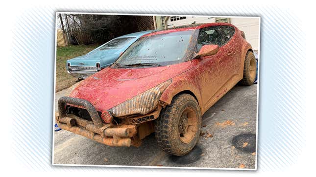 Image for article titled This Lifted Hyundai Veloster Is Everything That I Love About The Safari Trend