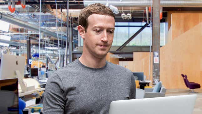 Image for article titled Mark Zuckerberg Prepares For Congressional Testimony By Poring Over Lawmakers’ Personal Data