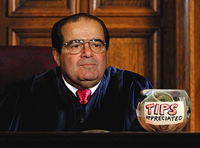Image for article titled Supreme Court Told To Take Down Tip Jar