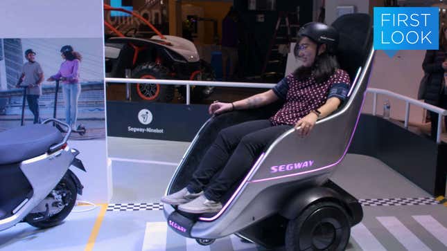 Riding Segway's S-Pod Feels Like Zooming Into the Future