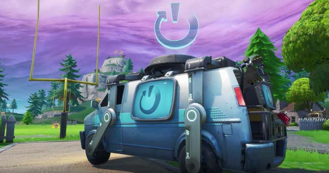 Image for article titled Fortnite To Add &#39;Reboot Vans,&#39; Which Are Pretty Much Apex Legends&#39; Respawn Beacons, Except Vans