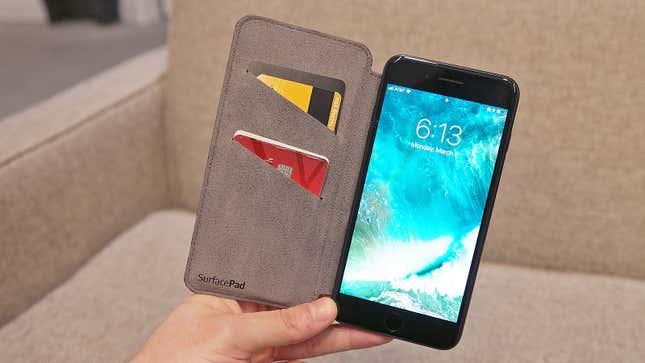 Image for article titled Someone Convince Me That an iPhone Wallet Case Isn&#39;t the Dumbest Idea in the World