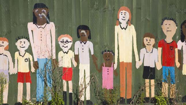 How America Can Become Less Divided By Increasing The Number Of Murals Of People Holding Hands