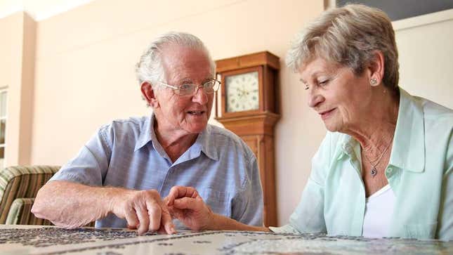 Image for article titled Unclear If Grandma Just Friends With 81-Year-Old Widowed Man