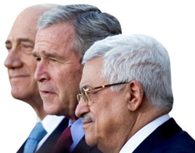 Image for article titled The Mideast Peace Talks