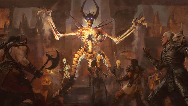 Image for article titled Diablo II Remaster Coming To All Major Platforms In 2021