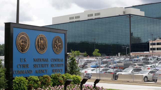 NSA headquarters in Fort Meade, Maryland.