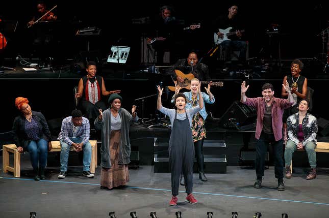 Performers in Parable of the Sower - A Concert Performance.