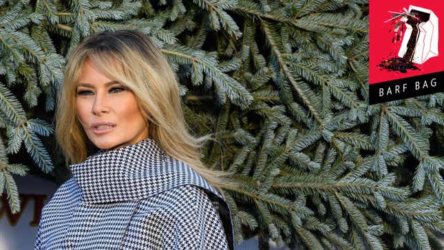 Image for article titled The Theme For Melania&#39;s Very Last Christmas in the White House? Death!
