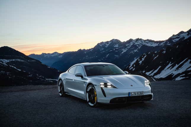 Image for article titled The 750 HP 2020 Porsche Taycan Turbo S Is A Stupidly Quick EV That Starts At $185,000