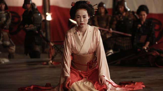 Akane (Rinko Kikuchi) gets her revenge.
