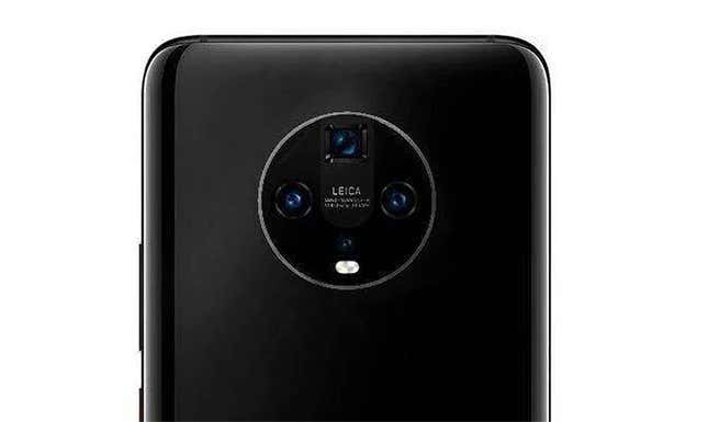 Imagen para el artículo titulado El Huawei Mate 30 tendrá nuevo procesador y un sistema de cámaras circular, según esta imagen filtrada