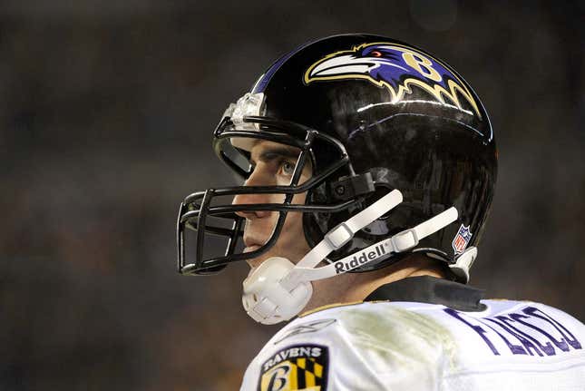Image for article titled Joe Flacco: &#39;Before You Get Too Impressed, I Intend To Throw For Only 60 Yards Next Week&#39;