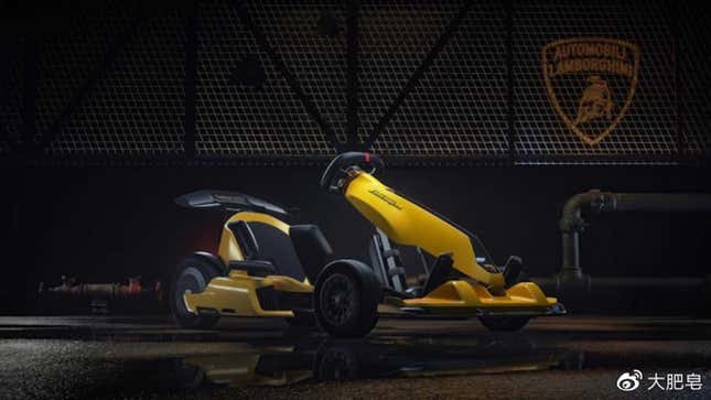 El nuevo Ninebot GoKart Pro Lamborghini Edition.