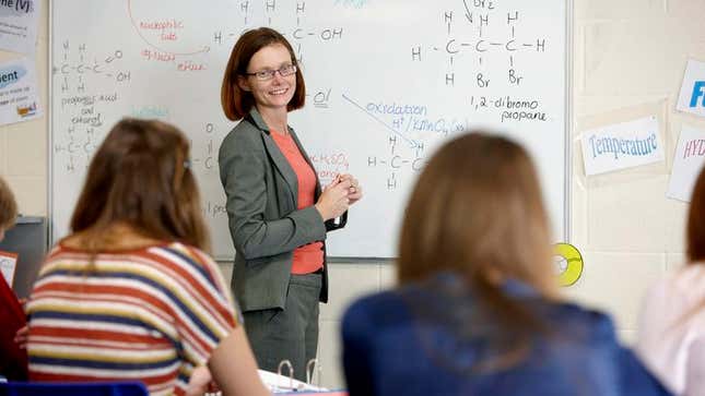 Image for article titled New STEM Education Initiative Inspires Girls To Earn Less Than Men In Scientific Career