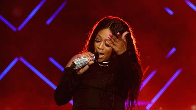 Trina performs onstage at the 2017 ESSENCE Festival Presented By Coca Cola on July 2, 2017, in New Orleans.