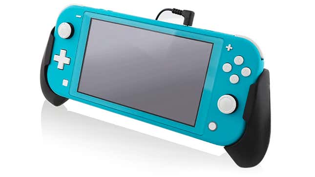 Image for article titled Snap-on Grips Upgrade the Nintendo Switch Lite With Rumble Feedback Based on In-Game Sounds