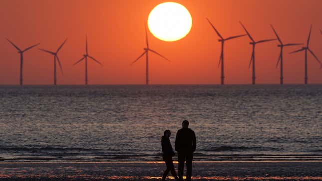 Image for article titled The UK Just Got More Power From Renewables Than Fossil Fuels, a First Since 1882
