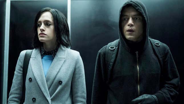 Image for article titled With its dialogue-free stunt, Mr. Robot speaks volumes in a gripping heist