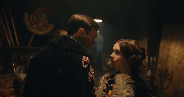 Hoult and Collins in Tolkien