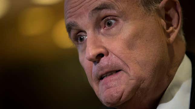 Image for article titled Awkward! Trump Lawyer Rudy Giuliani Spills the Tea After Butt-Dialing a Reporter