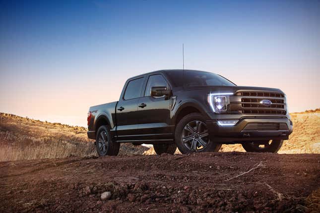 The F-150's aluminum body may have a bit more life left in it