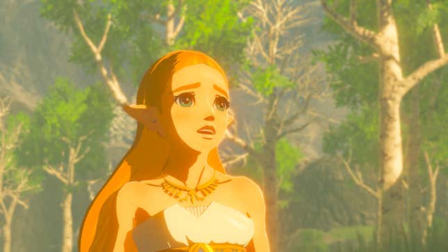 Sad Zelda is sad. 