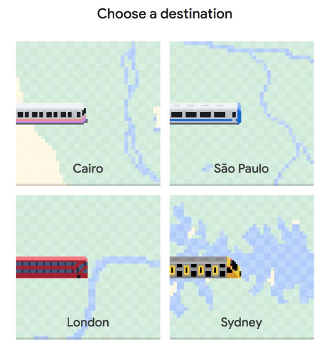 Imagen para el artículo titulado Ahora puedes jugar al mítico Snake en Google Maps