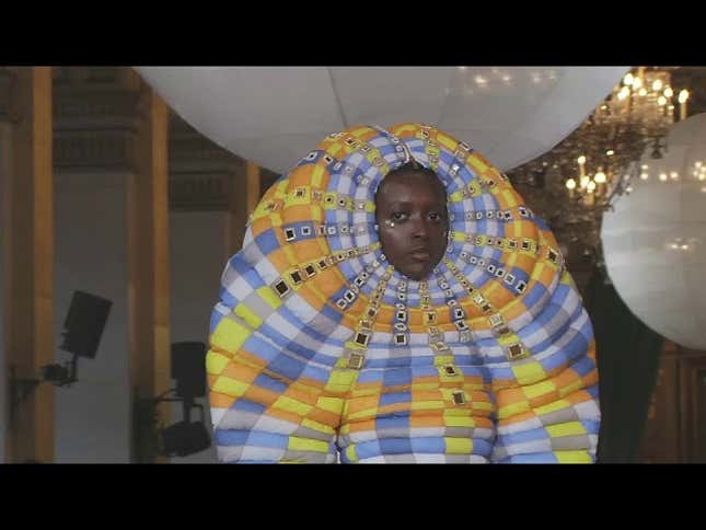 The Genius Thom Browne Brought Out a Goddamn Unicorn at Paris Fashion Week