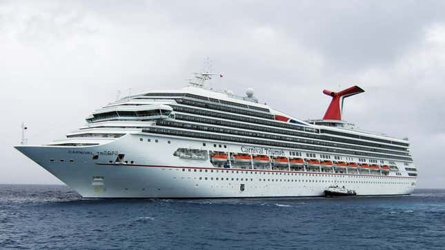 The cruise liner, which U.S. officials admitted "did kind of have it coming."