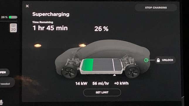 Image for article titled Here's The Main Problem With Tesla's Supercharger Network